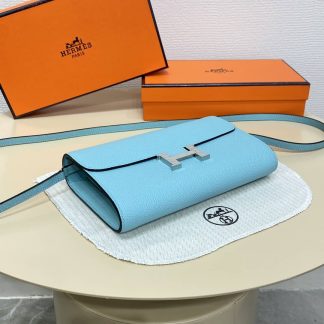 Replica Hermes WOC Epsom Leather Constance To Go Wallet On Chain