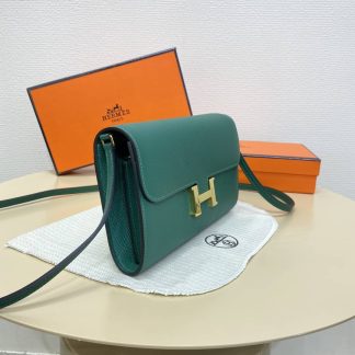Replica Hermes WOC Epsom Leather Constance To Go Wallet On Chain