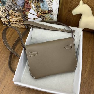 Replica Hermes Kelly Depeches 25 Epsom Leather Pouch