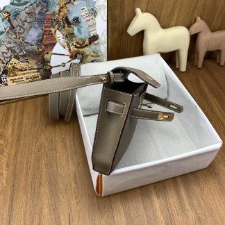 Replica Hermes Kelly Depeches 25 Epsom Leather Pouch