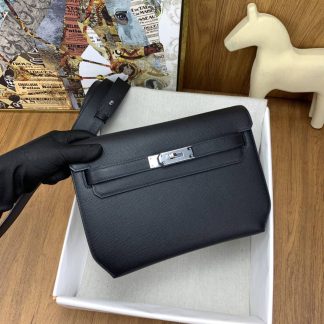 Replica Hermes Kelly Depeches 25 Epsom Leather Pouch