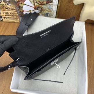 Replica Hermes Kelly Depeches 25 Epsom Leather Pouch