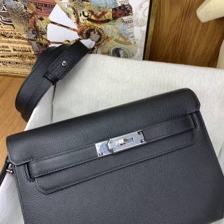 Replica Hermes Kelly Depeches 25 Epsom Leather Pouch