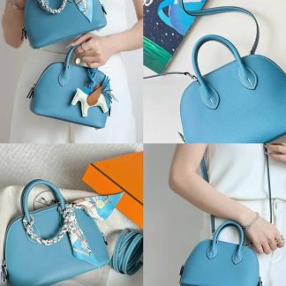 Replica Hermes Bolide 1923 Mini Chevre Mysore Leather Bag