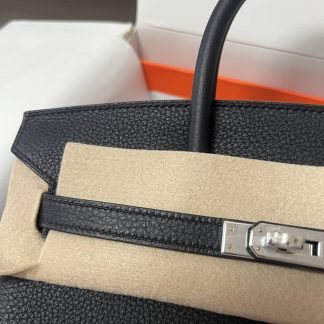 Replica Hermes Birkin 30 Clemence Leather Bag