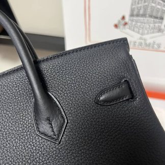 Replica Hermes Birkin 30 Clemence Leather Bag