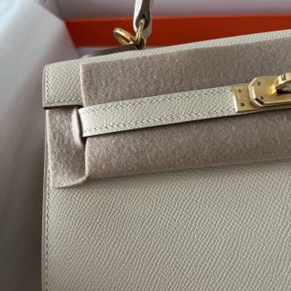 Replica Hermes Kelly Sellier 25 Epsom Leather Bag