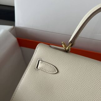 Replica Hermes Kelly Sellier 25 Epsom Leather Bag