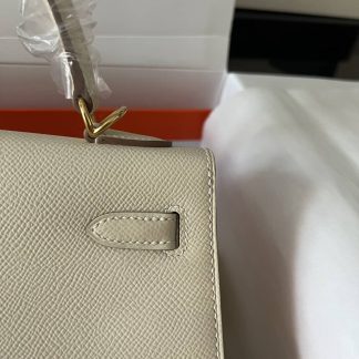 Replica Hermes Kelly Sellier 25 Epsom Leather Bag