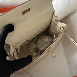 Replica Hermes Kelly Sellier 25 Epsom Leather Bag
