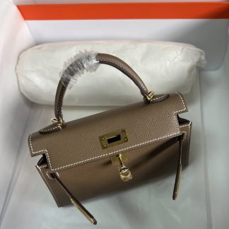 Replica Hermes Kelly Mini II Sellier Epsom Leather Bag