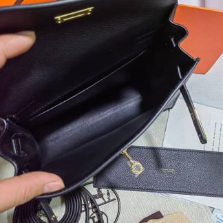 Replica Hermes Kelly Danse Evercolor Leather Bag Size 22