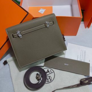 Replica Hermes Kelly Danse Evercolor Leather Bag Size 22