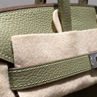 Replica Hermes Birkin 30 Clemence Leather Bag