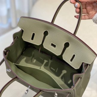 Replica Hermes Birkin 30 Clemence Leather Bag