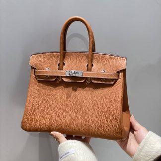 Replica Hermes Birkin 30 Clemence Leather Bag