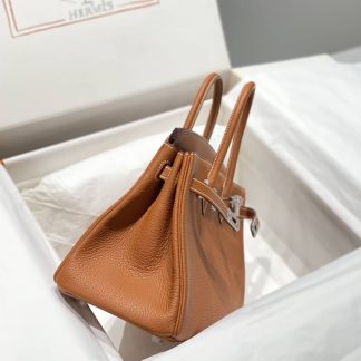 Replica Hermes Birkin 30 Clemence Leather Bag