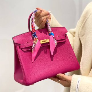 Replica Hermes Birkin 30 Clemence Leather Bag