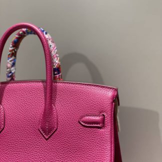 Replica Hermes Birkin 30 Clemence Leather Bag