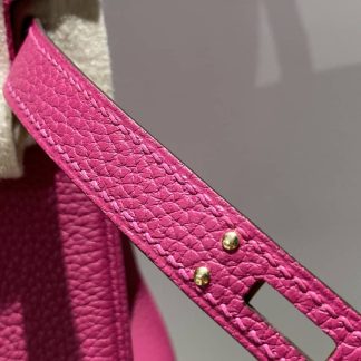 Replica Hermes Birkin 30 Clemence Leather Bag