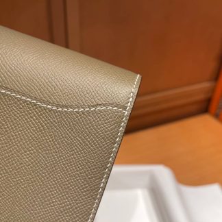 Replica Hermes Epsom Leather Constance Long Wallet