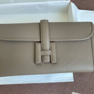 Replica Hermes Jige Elan 29 Swift Leather Clutch Bag