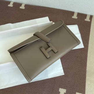 Replica Hermes Jige Elan 29 Swift Leather Clutch Bag