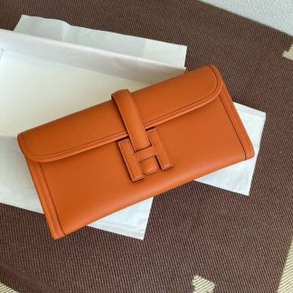 Replica Hermes Jige Elan 29 Swift Leather Clutch Bag