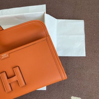Replica Hermes Jige Elan 29 Swift Leather Clutch Bag