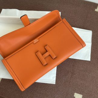 Replica Hermes Jige Elan 29 Swift Leather Clutch Bag