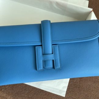 Replica Hermes Jige Elan 29 Swift Leather Clutch Bag