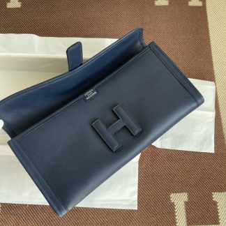 Replica Hermes Jige Elan 29 Swift Leather Clutch Bag