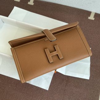 Replica Hermes Jige Elan 29 Epsom Leather Clutch Bag