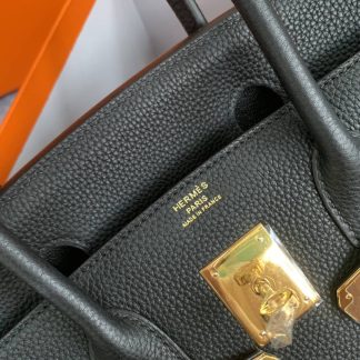 Replica Hermes Birkin 30 Clemence Leather Bag