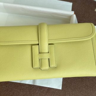 Replica Hermes Jige Elan 29 Epsom Leather Clutch Bag