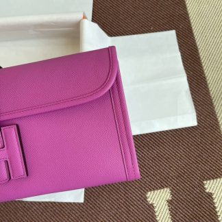 Replica Hermes Jige Elan 29 Epsom Leather Clutch Bag