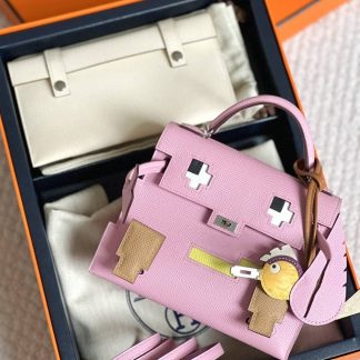 Replica Hermes Kelly Doll Picto Epsom Leather Bag