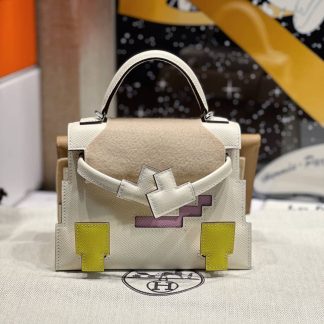 Replica Hermes Kelly Doll Picto Epsom Leather Bag