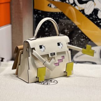 Replica Hermes Kelly Doll Picto Epsom Leather Bag