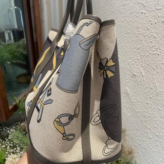 Replica Hermes Garden Party 36 Voyage Printing Tote Bag