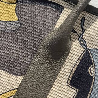 Replica Hermes Garden Party 36 Voyage Printing Tote Bag