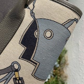 Replica Hermes Garden Party 36 Voyage Printing Tote Bag
