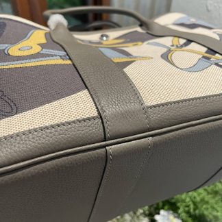 Replica Hermes Garden Party 36 Voyage Printing Tote Bag