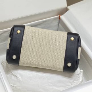 Replica Hermes Birkin 25 Swift Leather Canvas Bag