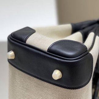 Replica Hermes Birkin 25 Swift Leather Canvas Bag