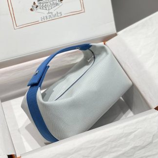 Replica Hermes Canvas Medium Bride-A-Brac Cabriole Case
