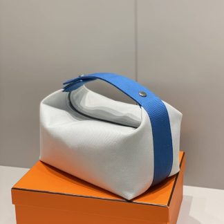 Replica Hermes Canvas Medium Bride-A-Brac Cabriole Case