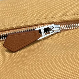 Replica Hermes Canvas Medium Bride-A-Brac Cabriole Case