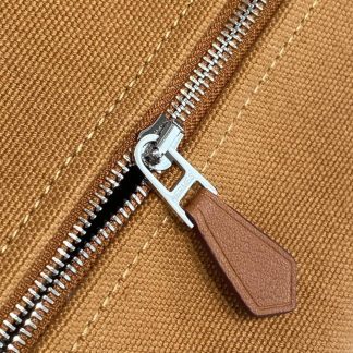 Replica Hermes Canvas Medium Bride-A-Brac Cabriole Case