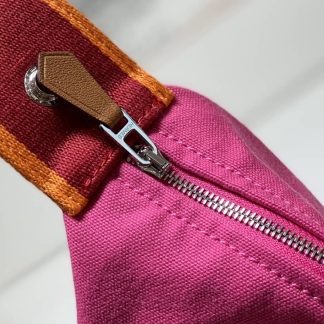 Replica Hermes Canvas Medium Bride-A-Brac Cabriole Case